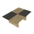 DEKORISTER Sto za kafu Poleth, Safir, Anthracite, Bona