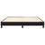Den Box spring posteljni okvir črn 160x200 cm blago