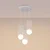 Sollux SL.1335 - Luster BRINA na sajli, 3xG9/8W/230V, bela