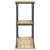 Konzolna stolica s policom Sonoma hrast 101 x 35 x 80,5 cm