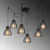 Conceptum Hypnose Luster Kemah-N-1233, 135 cm, 3xE27, 40W