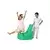 Atelier del Sofa Lazy bag Zeleni