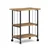 Hanah Home višenamenska polica Dh Cuddy, 60 cm, hrast / braon