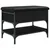 Klupa za cipele crna 62 x 42 x 45 cm od konstruiranog drva