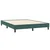 Box Spring krevet bez madraca tamnozeleni 160x210 cm samt