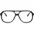 Ray-Ban Okvir za dioptrijske naočare 0RX5698 2000, Četvrtaste, Crne