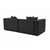 Atelier del Sofa Dvosed Mora XL 220x69x90cm Antracit
