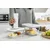 2-piece drip rack set for glass food containers, M/L, FRESH & SAVE -