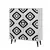 Hanah Home Komoda Multilux Fas 95x111x36cm Belo-Crna