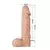 Vibrator Ultra Passionate Starp On Real, 20cm, Boja kože