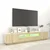 TV ormarić s LED svjetlima boja hrasta sonome 200 x 35 x 40 cm