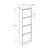 Hanah Home SHC 340 BB 1 (479ADR1163) Cipelarnik, Bela