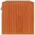 Ormar za Zid s policom Zidne 2 pcs Vosak smeđa 60 x 30 x 30 cm