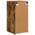 TV zidni ormar Zidne 2 pcs Dimljeni hrast 30 x 31 x 60 cm