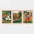 Wallity Set uramljenih slika 3NTC_UN1233897, 3 dijela