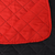vidaXL Dvostrani Prošiveni Prekrivač Crveno-Crni 230x260 cm