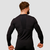 GymBeam Kompresivna majica dugih rukava Mid black