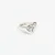 Prstan TwoJeys Broken Heart Ring Silver 50 mm