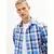 Tommy Jeans Srajca  kraljevo modra / rdeča / črna / bela