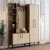 HANAH HOME Cipelarnik sa čivilukom Viyana Da Walnut Travertine