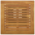 Barski stol crni 60x60x110 cm poliratan i masivno drvo bagrema