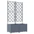 Vrtna saksija 2 pcs Svijetlo siva 80 x 40 x 143 cm Plastika