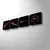 Wallity Zidni sat 4P1919CS-3, 42x63 cm, 4 dela