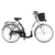 Bicikl City Visitor Vintage 26 Alu 18 V-Brake 6 Brzina 155-178cm (S/M) Belo Crni