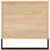 Stolić za kavu boja hrasta 90 x 44,5 x 45 cm konstruirano drvo