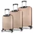 MyValice Set kofera 8104, 3 dela, Zlatne boje