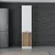 Hanah Home kuhinjski element Minar 3477, 50 cm, beli / dore