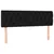 Vidaxl Box spring posteljni z vzmetnico črn 140x190 cm blago