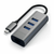 SATECHI Aluminium Type-C Hub (3x USB 3.0,Ethernet) - Space Grey