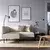 LILLEHEM Modularna ugaona sofa dvosed, Vissle bež/metal