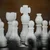 Šah Set Marble Black & White 30 x 30 cm