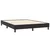 vidaXL Box spring postelja z vzmetnico črna 160x210 cm žamet