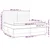 Vidaxl Box spring postelja z vzmetnico taupe 200x200 cm blago