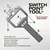 WINMAU | Switch Point | Wave | Steeldart konice | Srebrna