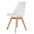 ModernHome Set od 4 trpezarijske stolice Filipo, Beli