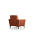 Atelier del Sofa Fotelja Hamlet Bronzana