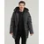 Superdry Parke PARKA CITY TWEED Siva