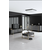 HANAH HOME Komoda Luxe Anthracite Gold