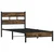 Vidaxl Posteljni okvir brez vzmetnice z vzmetnice dim. hrast 75x190 cm