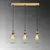 Opviq Luster Kofi-N-1094-1, 67x17x141cm, IP20, Zlatno-crne boje
