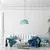 Opviq Luster Kure 236, 45-135cm, O60 cm, Tirkizni