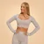BeastPink Women‘s Sense Crop Top Grey