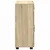 Kreveta s policom FLORIN Sonoma hrast 88,5 x 30,5 x 73 cm