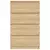 Komoda boja hrasta sonome 60 x 35 x 98,5 cm konstruirano drvo