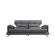 Atelier del Sofa Dvosed Frido 92x79x185cm Antracit