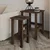 Hanah Home Set stočića, 2 komada, Braon